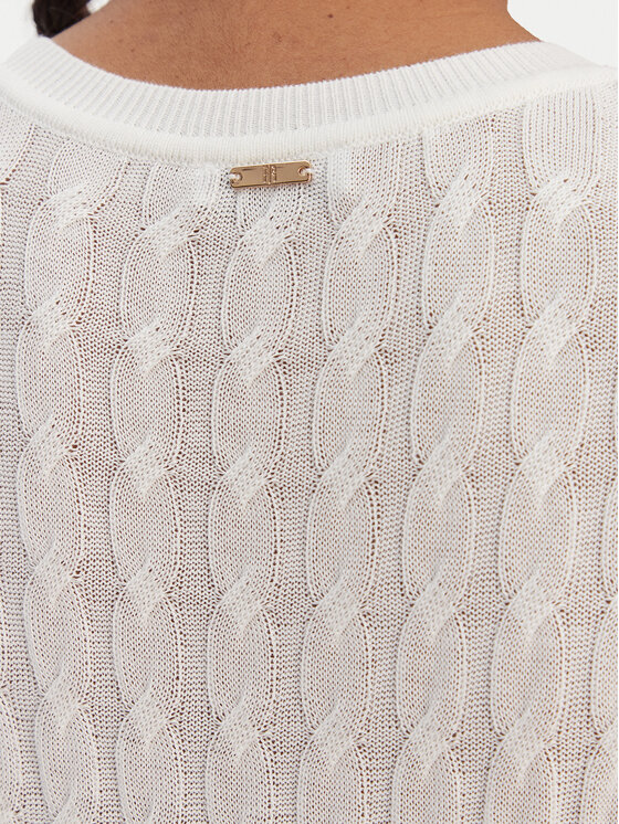 Fracomina Fracomina Пуловер FR26ST7031K547R9 Екрю Regular Fit