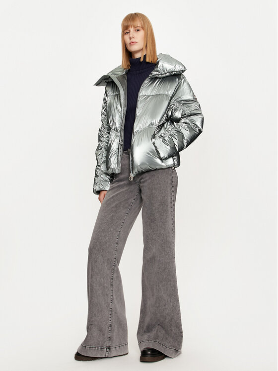 Colmar Giubbotto piumino 2283 9YM Argento Oversize