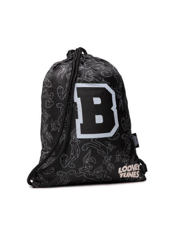 Looney Tunes Looney Tunes Ruksak vreća ACCCS-AW21-21WBLT Crna