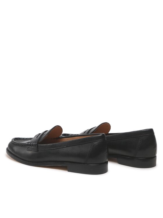 LAUREN RALPH LAUREN LAUREN RALPH LAUREN Mokaszin Wynnie 802875318001 Fekete