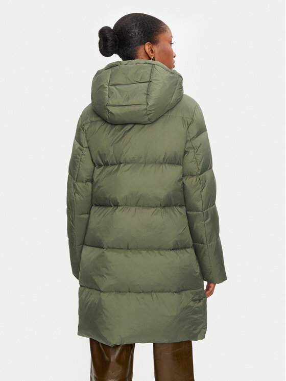 Fracomina Fracomina Vatovaná bunda FR24WC3009O42301 Zelená Regular Fit