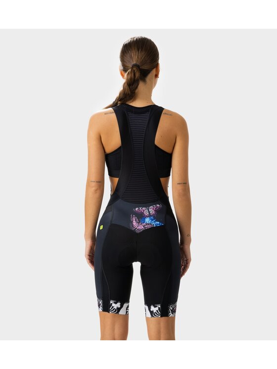 Alé Cycling Alé Cycling Szorty rowerowe PR-E Vanessa Czarny Fitted Fit