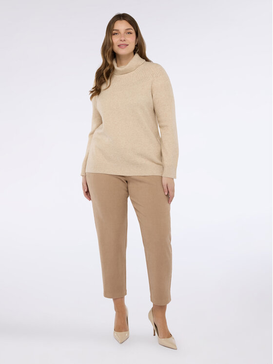 Fiorella Rubino Fiorella Rubino Maglione M059L008322N002 Crema Regular Fit