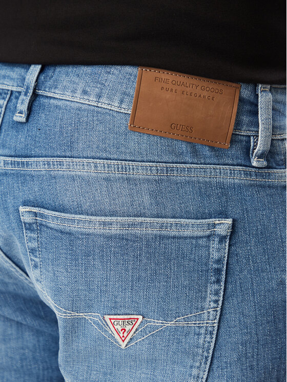 Guess Guess Farmer M6YAS2 D1289 Kék Regular Fit