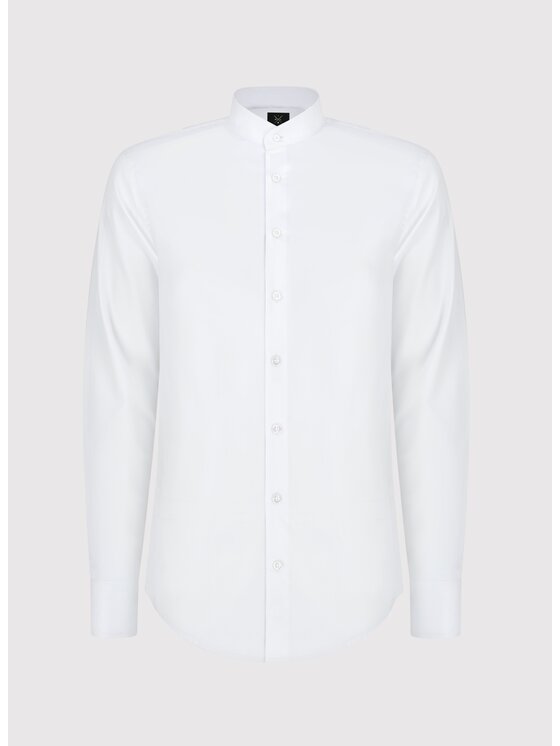 Pako Lorente Pako Lorente Koszula P25SP-1X-054 Biały Slim Fit