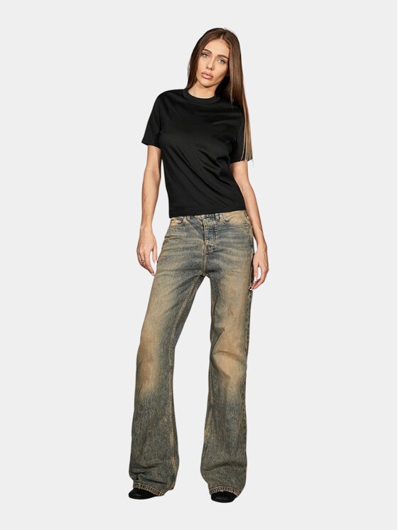 MADE BY SOCIETY MADE BY SOCIETY T-Shirt Solo Mark - T27851 Czarny Basic Fit