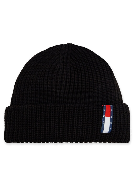 Tommy Jeans Tommy Jeans Căciulă Im Tju Unisex Beanie AU0AU01808 Negru