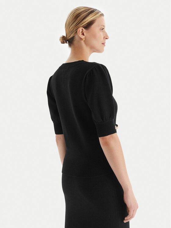 Fracomina Fracomina Pulover FR25WT7019K55601 Negru Slim Fit