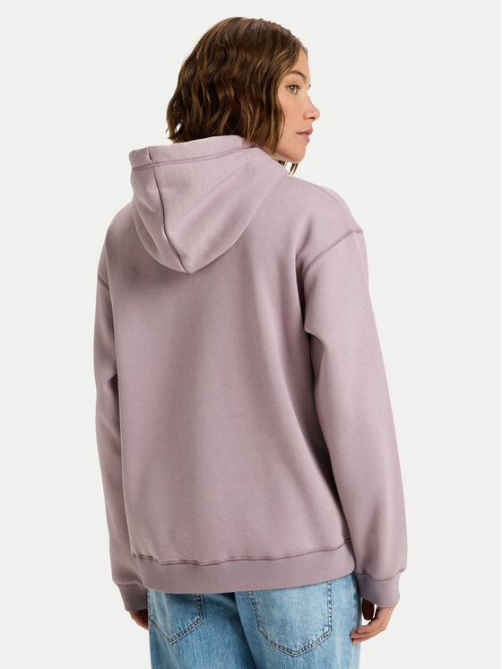 Roxy Roxy Mikina Surf Stoked Brushed ERJFT05046 Fialová Regular Fit
