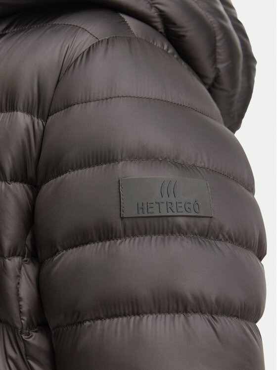 Hetregó Hetregó Daunenjacke Salen 8R603KM 26WD02 Braun Slim Fit