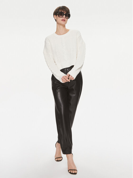 ONLY ONLY Πουλόβερ Malena 15309262 Λευκό Regular Fit