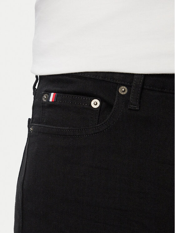 Tommy Hilfiger Tommy Hilfiger Дънки Bleecker MW0MW44919 Черен Slim Fit