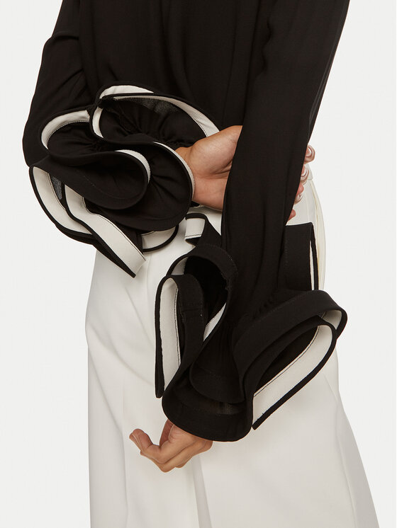 Elisabetta Franchi Elisabetta Franchi Košulja CA-T9-647E2-V490 Crna Regular Fit