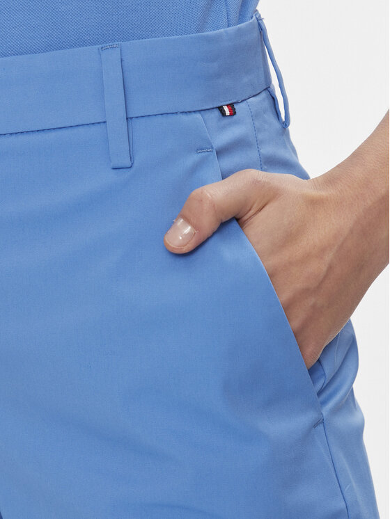 Tommy Hilfiger Tommy Hilfiger Šortky z materiálu WW0WW41769 Modrá Regular Fit