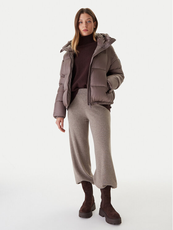 Bomboogie Bomboogie Пуховик Riga JW8139TDLC5 Коричневий Regular Fit