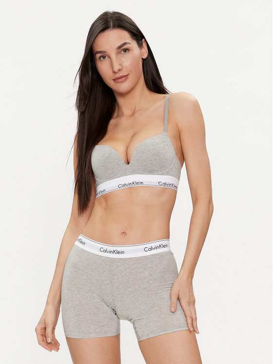 Calvin Klein Underwear Calvin Klein Underwear Grudnjak push-up 000QF7623E Siva