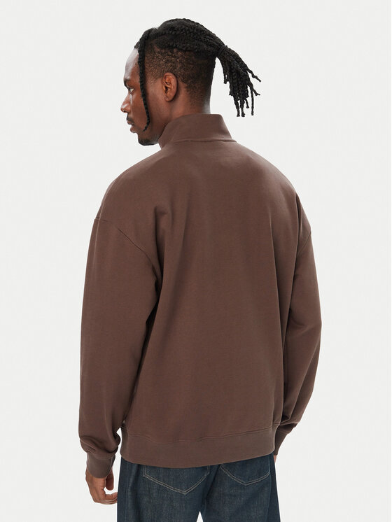 HUGO HUGO Pluus Durty244 50525881 Tumepruun Relaxed Fit