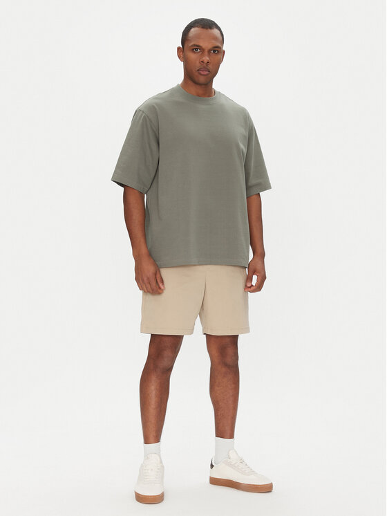 Gap Gap Szorty materiałowe 723683-06 Beżowy Regular Fit