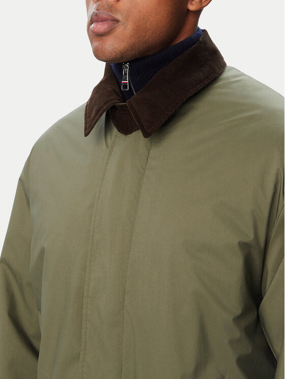 Tommy Hilfiger Tommy Hilfiger Преходно палто Surplus MW0MW44743 Тъмнозелен Regular Fit
