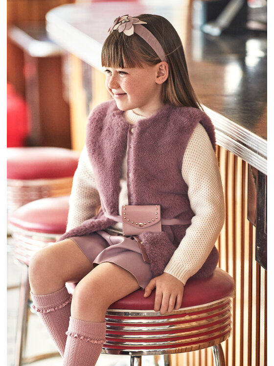 Mayoral Mayoral Vestă 4365 Violet Regular Fit
