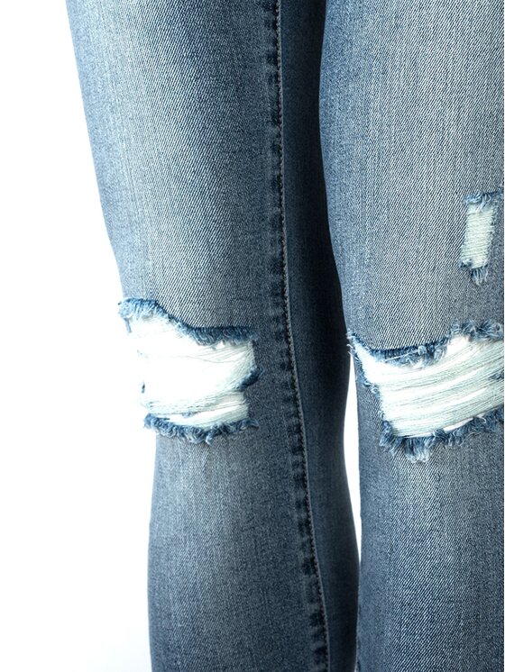 Juicy Couture Juicy Couture Jeansy JWFWB77778 Modrá Skinny Fit
