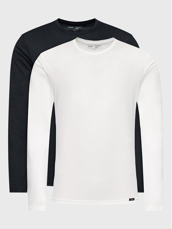 Lee Lee Set di maglie a maniche lunghe Twin Pack L60PCMKW 112140333 Multicolore Regular Fit