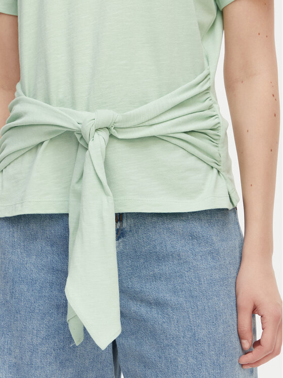 Tommy Hilfiger Tommy Hilfiger T-Shirt WW0WW49256 Ανοιχτό πράσινο Relaxed Fit