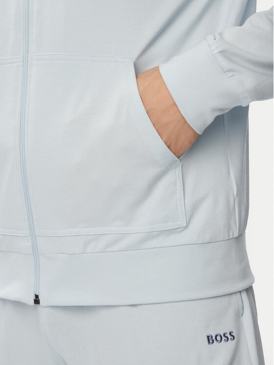 BOSS BOSS Світшот Mix&Match 50515313 Світло-синій Regular Fit