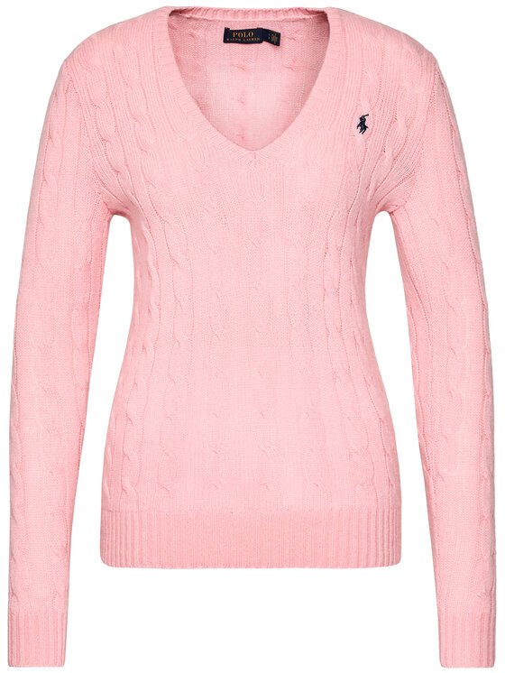 Polo Ralph Lauren Polo Ralph Lauren Светр Kimberly Wool/Cashmere 211508656065 Рожевий Regular Fit