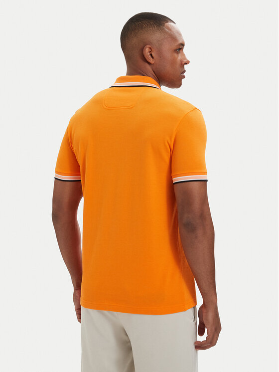 BOSS BOSS Polokošile Paddy 50469055 Tmavě oranžová Regular Fit
