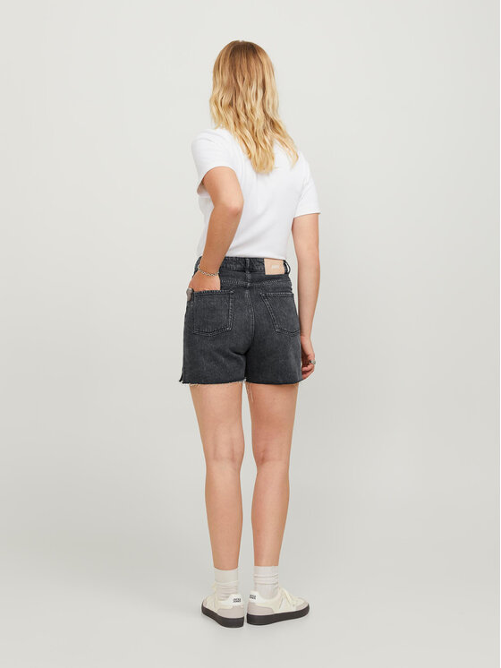 JJXX JJXX Szorty jeansowe 12227837 Szary Straight Fit
