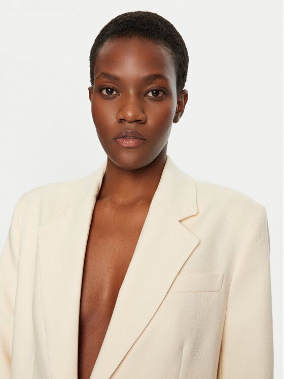 IVY OAK IVY OAK Švarkas Juna IO119055 Écru Oversize