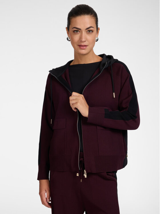 Elena Mirò Elena Mirò Maglione M065Z000828N039 Bordeaux Regular Fit