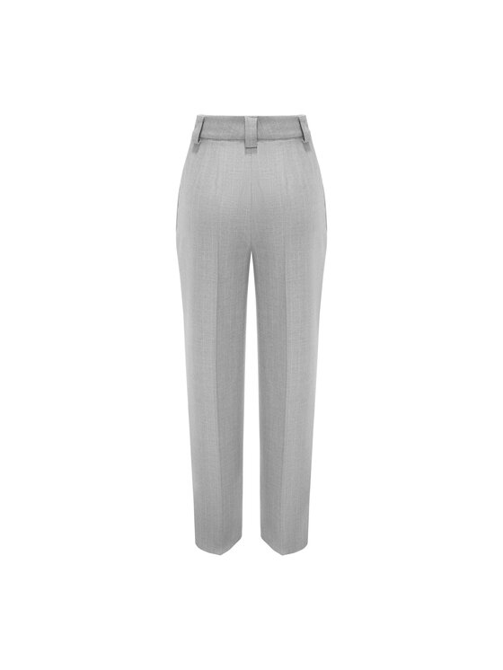 La Mania La Mania Pantaloni di tessuto DIEGO Bianco Active Fit