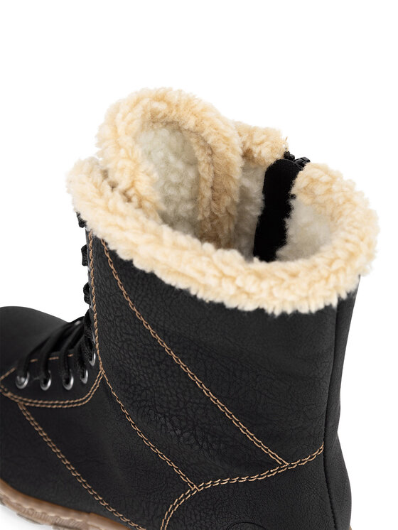 Rieker Rieker Botine Z0102-00 Negru