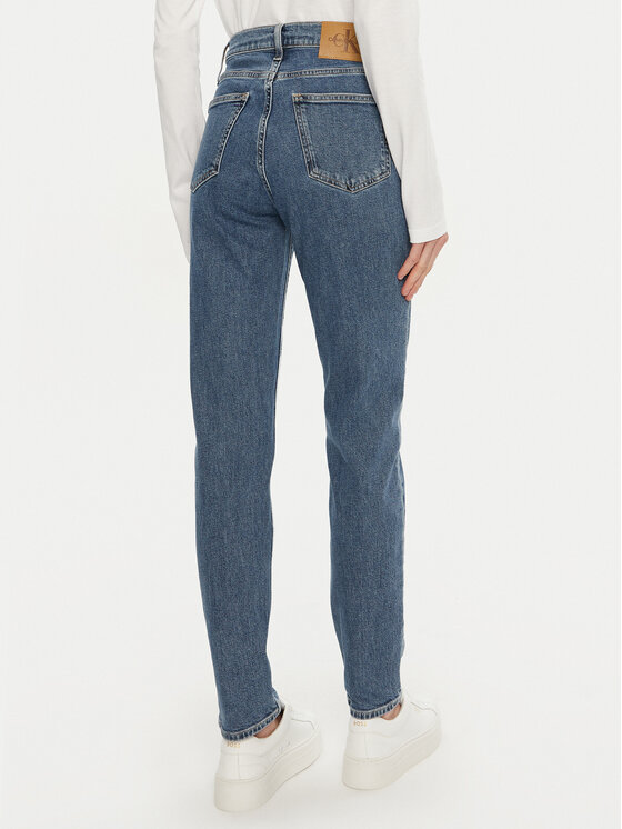 Calvin Klein Jeans Calvin Klein Jeans Jeansy J20J224030 Modrá Mom Fit