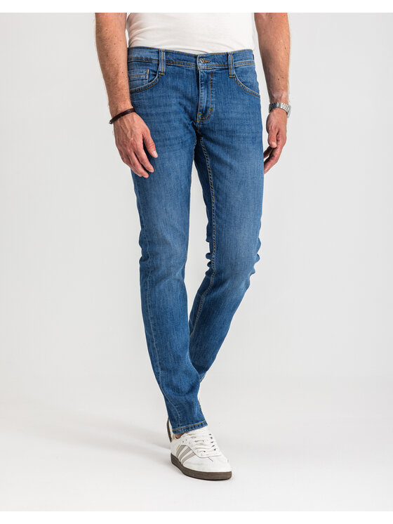 Mustang Mustang Jeansy OREGON TAPERED Niebieski Slim Fit