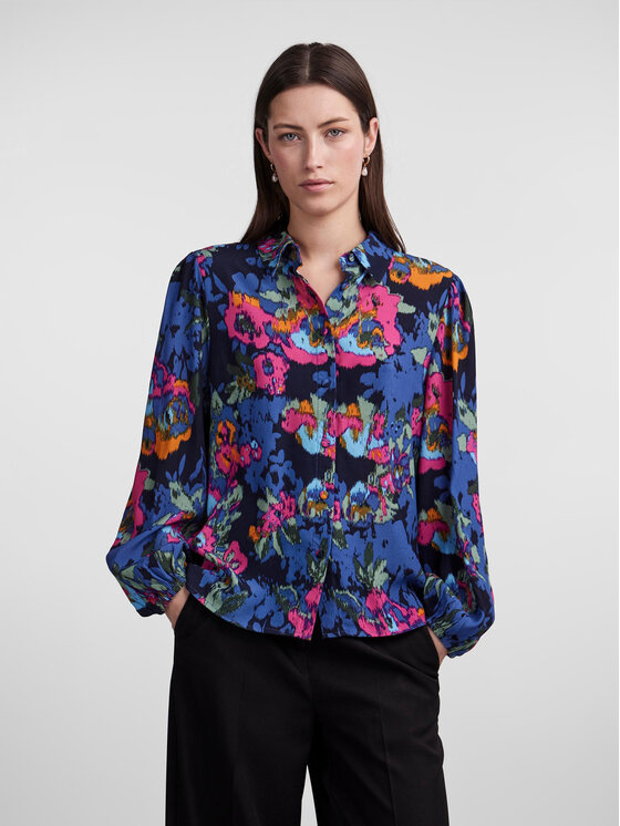 YAS Košeľa 26030731 Farebná Regular Fit