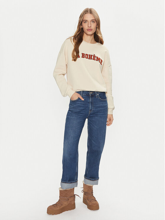 ONLY ONLY Majica dugih rukava Toddy 15337200 Bež Oversize