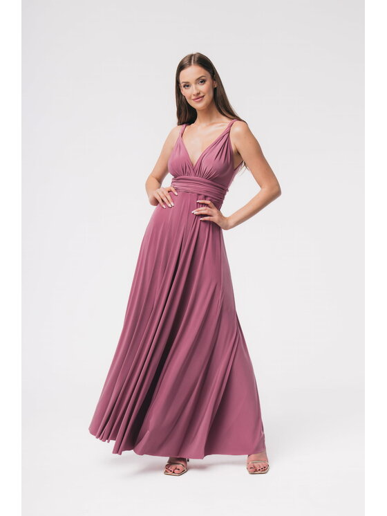 Aurora Aurora Sukienka koktajlowa Milo Różowy Feminine Fit