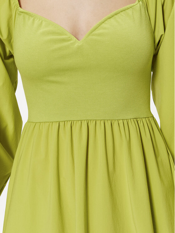 Gestuz Gestuz Kleid für den Alltag Mist 10906893 Grün Regular Fit