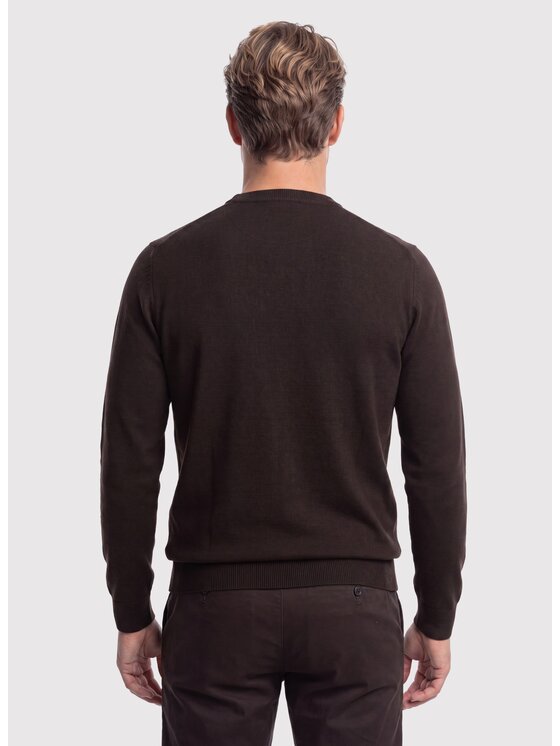 Pako Lorente Pako Lorente Sweter P26WB-2X-003 Brązowy Straight Fit