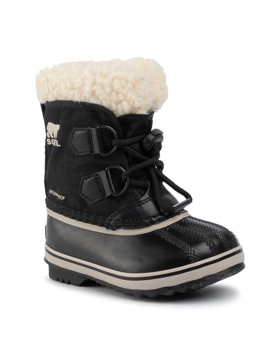 Botte neige enfant Sorel Yoot Pac Nylon - Black