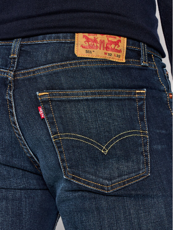 Levi's® Levi's® Jeansy 511™ 04511-1390 Tmavomodrá Slim Fit