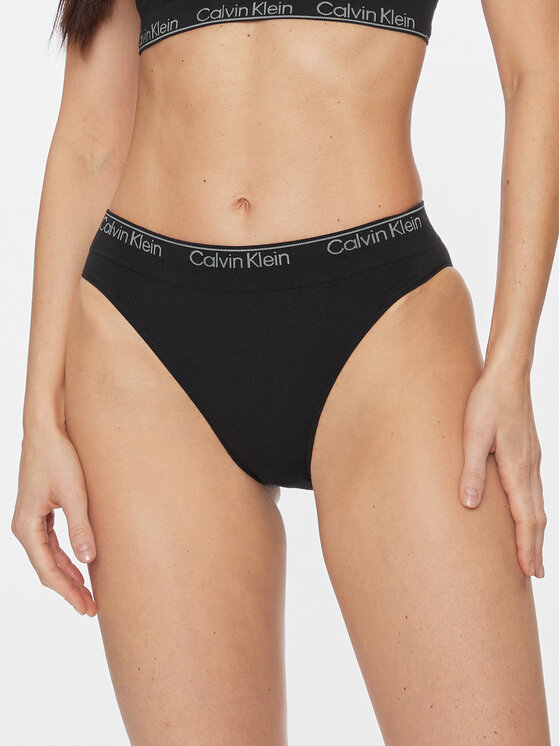 Calvin Klein Underwear Klasické nohavičky Bikini 000QF7096E Čierna