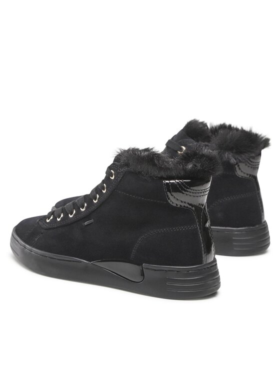 Geox Geox Šnurovacia obuv D Lauressa A D2624A 02202 C9999 Čierna