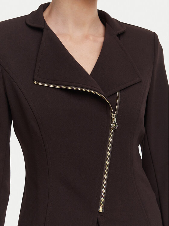 Rinascimento Rinascimento Pintsak CFC0130203003 Tumepruun Slim Fit