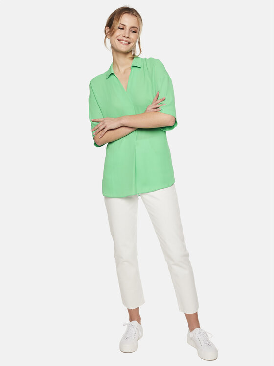 L’AF L’AF Bluzka Leja Zielony Relaxed Fit