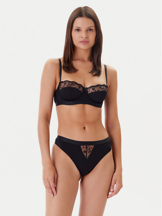 Guess Guess Sutien cu armătură O5GC06 KCQ60 Negru