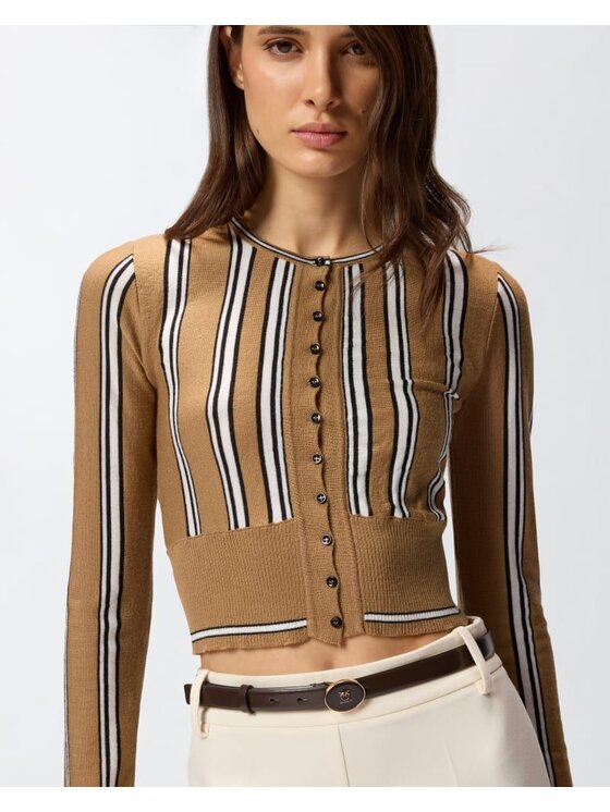 PINKO PINKO Maglione 85727 Beige Regular Fit